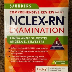 NCLEX-RN Saunders Review Book